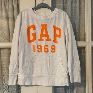 😉Bundle Days😉 Boys Gap Long Sleeved Tee T-Shirt Orange White